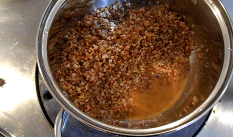 Гречневая каша на воде рассыпчатая в кастрюле как варить рецепт пошаговый с фото