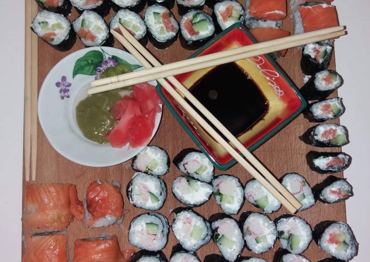 Вкусные суши дома рецепты с фото простые фото 50