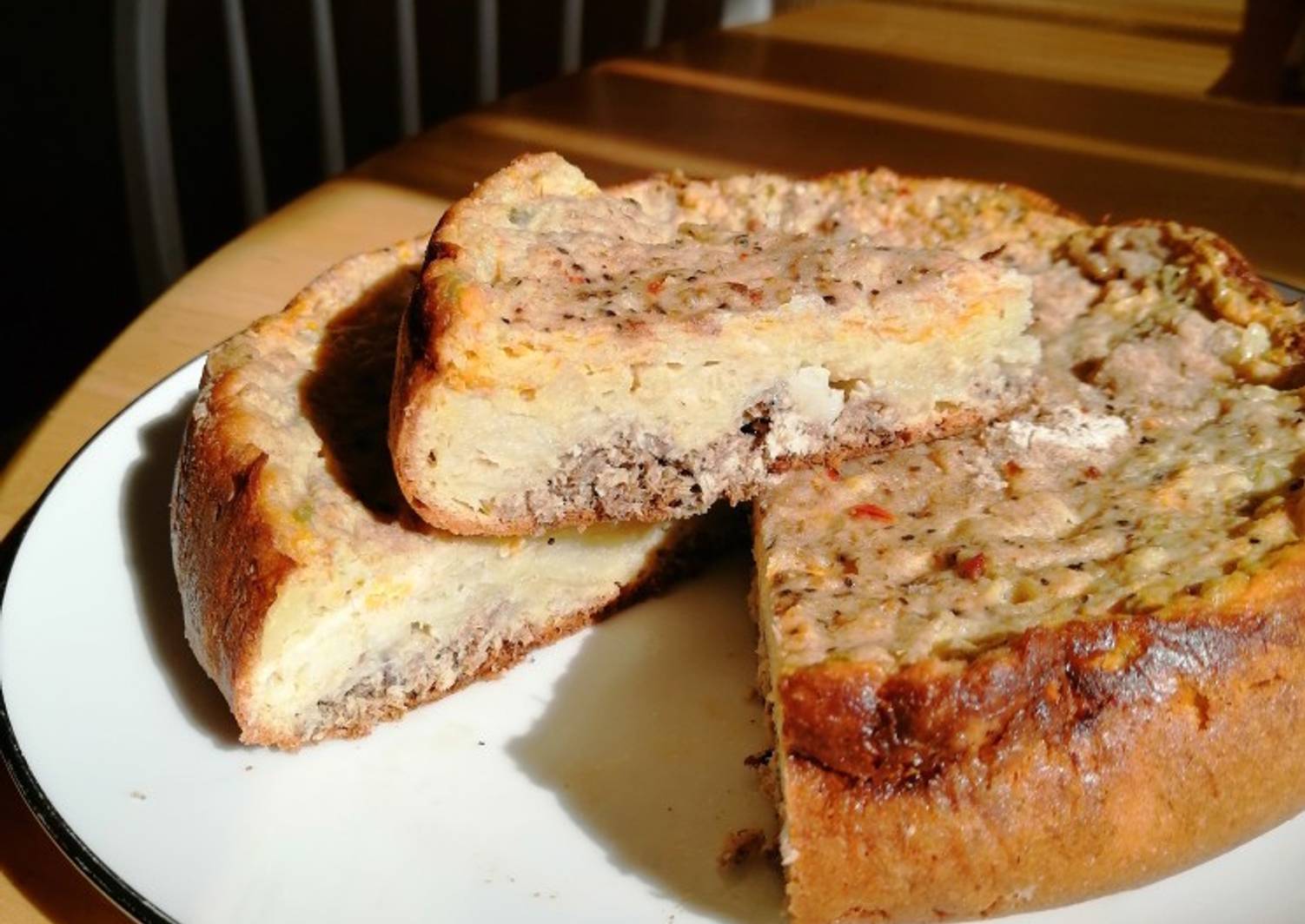 Пирог С Мясом В Мультиварке Фото