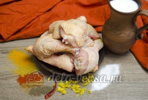Шашлык из курицы: Ингредиенты