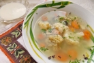 Вегетарианский суп из цветной капусты