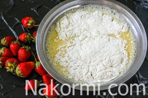 Блинный торт с шоколадным кремом