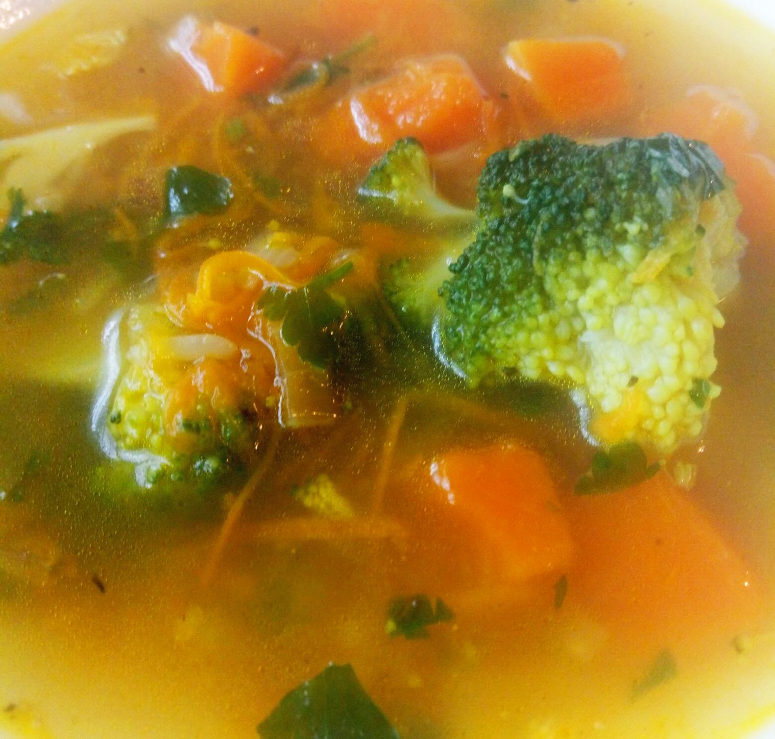 суп с брокколи фото