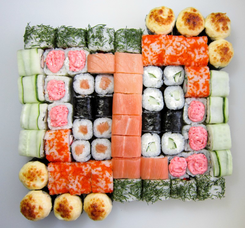 Роллы и суши и их названия и фото