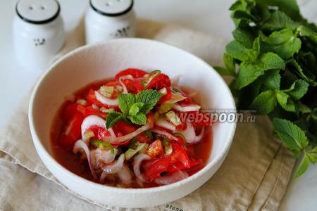 Фото рецепта Узбекский салат «Ачичук»