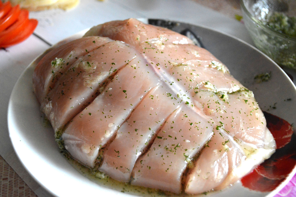 Куриная грудка в духовке сочная рецепт с фото