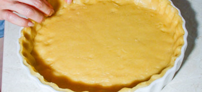 песочное тесто со сметаной для пирога рецепт